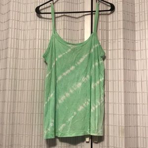 Mint green tank top